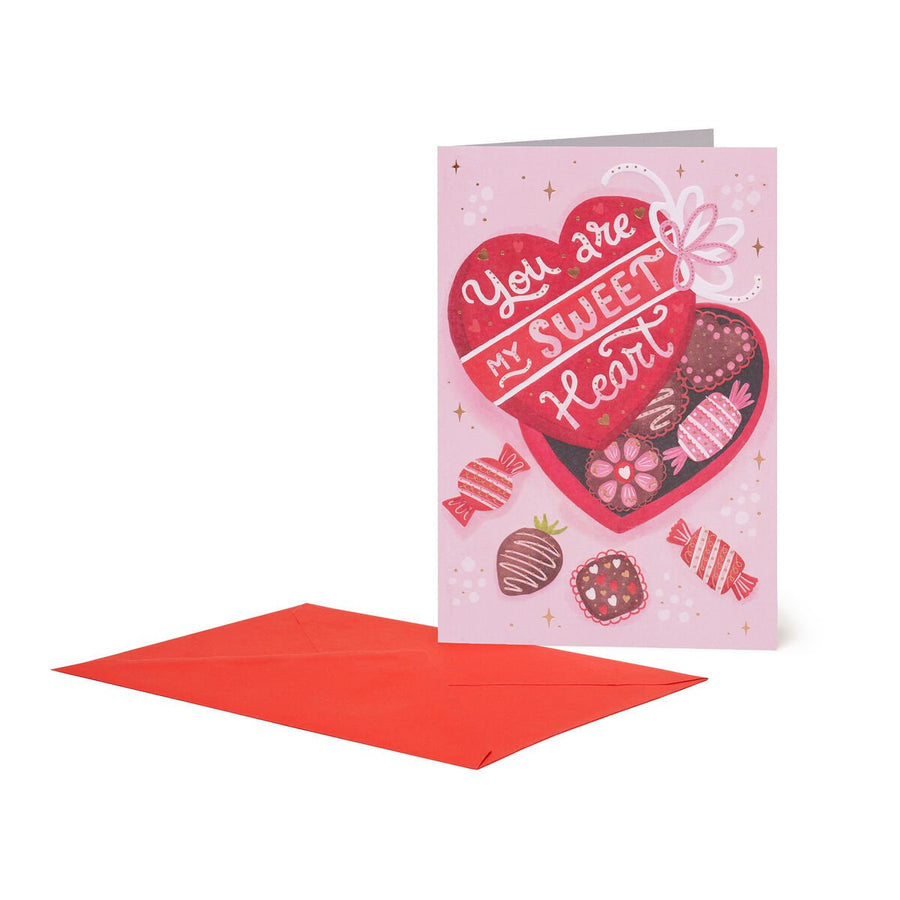 BIGLIETTO AUGURI - CHOCOLATE BOX