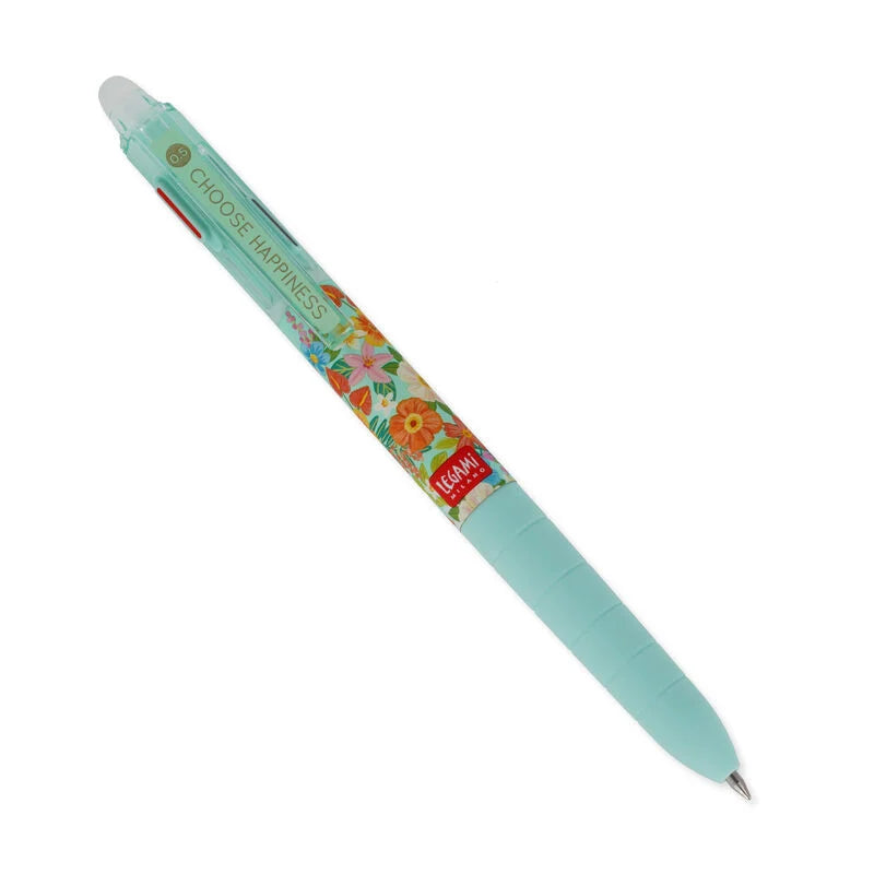 PENNA GEL CANCELLABILE 3 COLORI - MAKE MISTAKE FLOWERS
