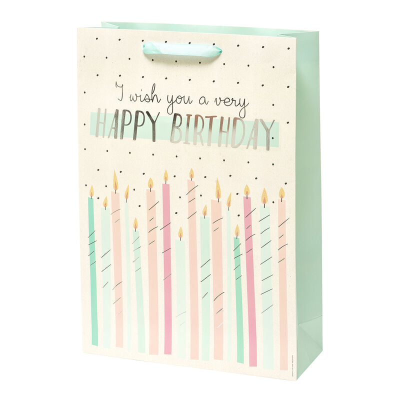 sacchetto regalo - gift bag x-large candles
