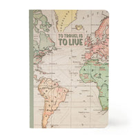 QUADERNO A5 MAP PLAIN