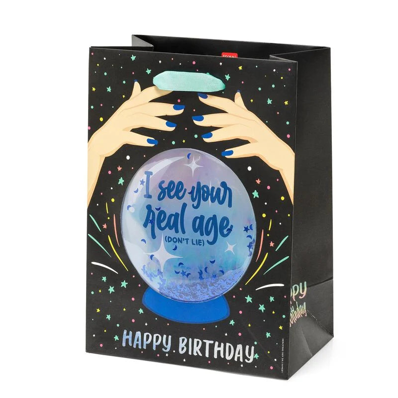 sacchetto regalo - gift bag large crystal ball