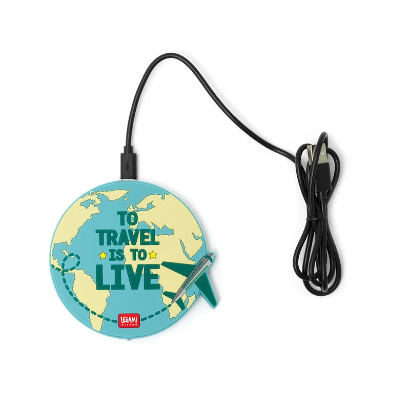 caricabatterie wireless per smartphone - super fast travel