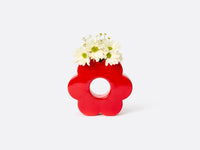 VASE DAISY RED