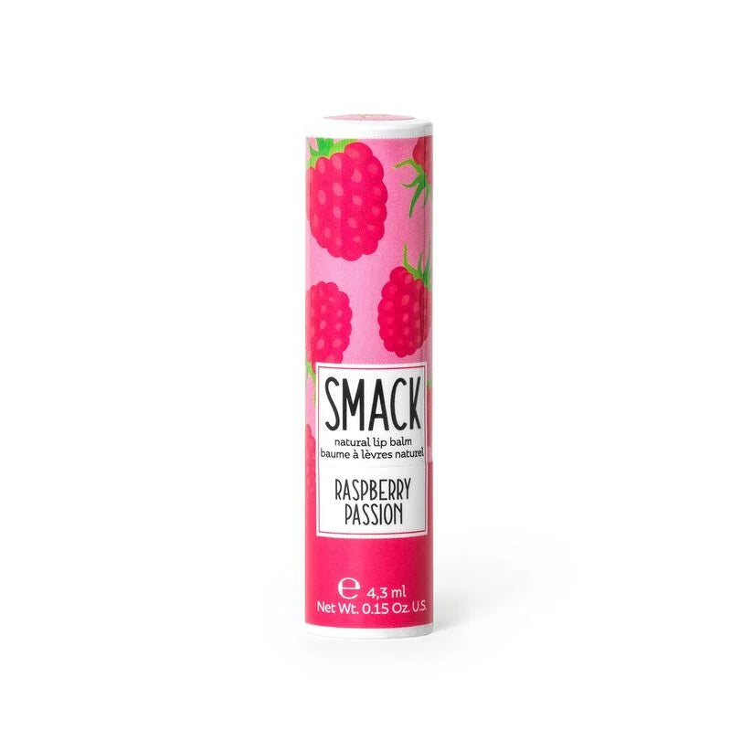 BURROCACAO SMACK NATURAL LIP BALM RASPBERRY PASSION