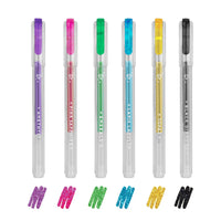 SHINE LIKE A DIAMOND - 6 PENNE GEL GLITTERATE