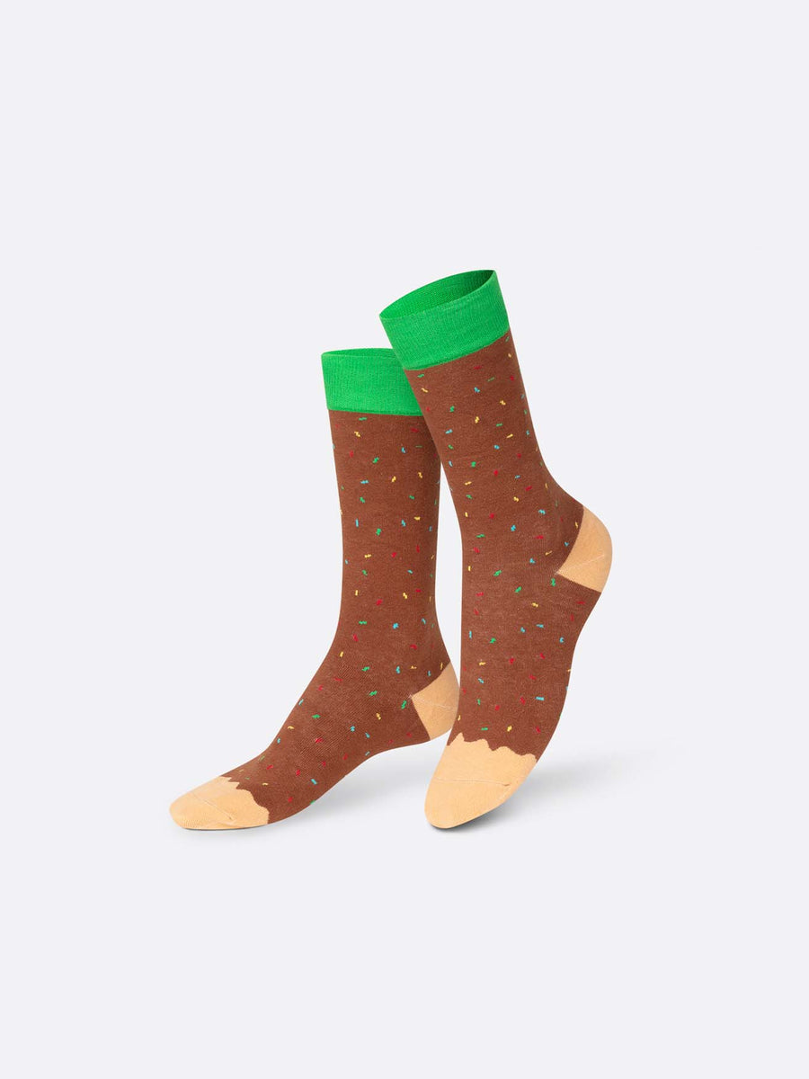 CALZE JOE'S DONUT CHOCOLATE SOCKS