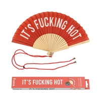 VENTAGLIO "IT'S FUCKING HOT" ROSSO