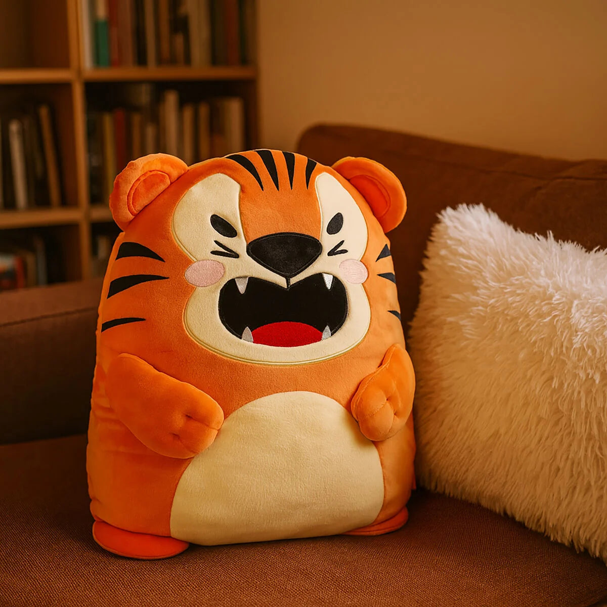 cuscino super soft tigre
