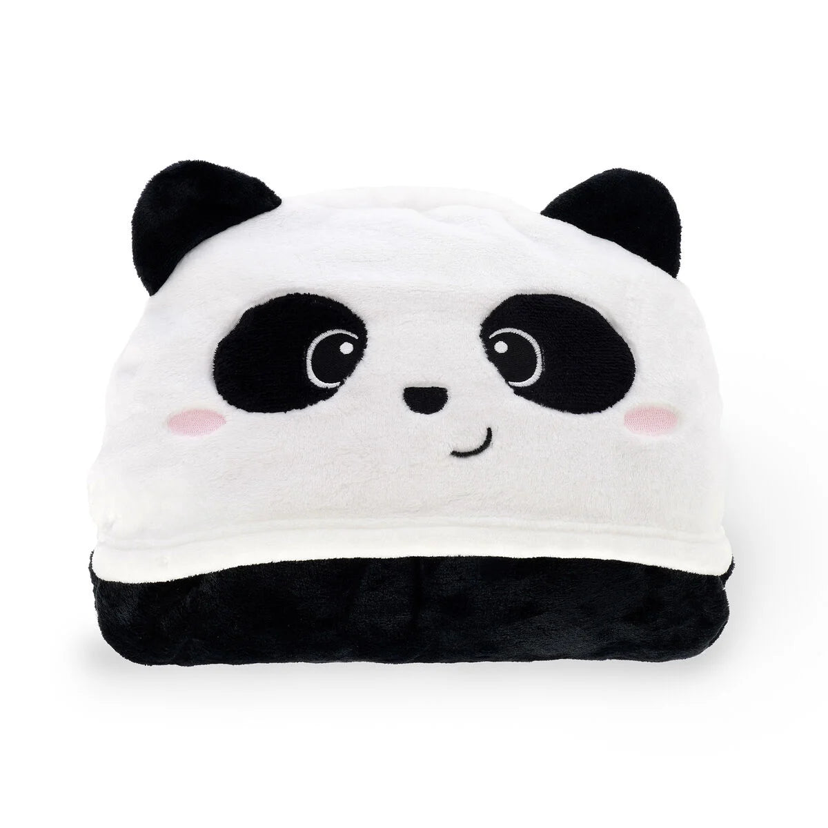 COSY HUGS! COPERTA CON CAPPUCCIO PANDA