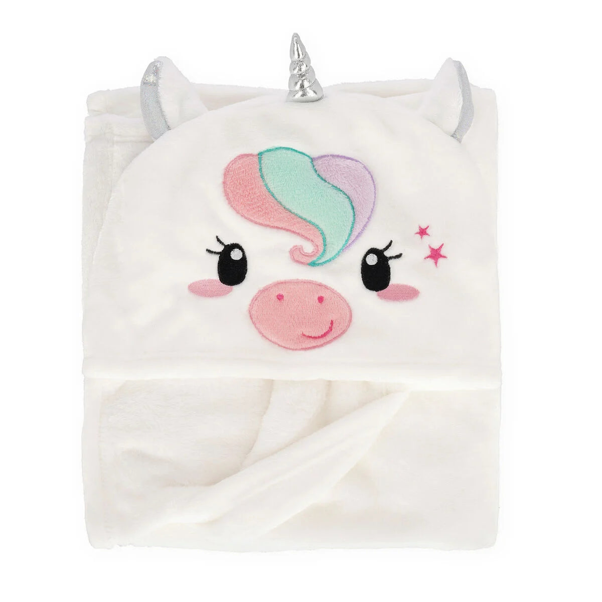 COSY HUGS! COPERTA CON CAPPUCCIO UNICORNO