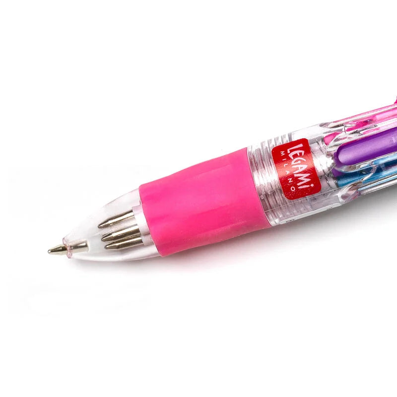 MINI PENNA A SFERA 4 COLORI - MAGIC RAINBOW UNICORNO