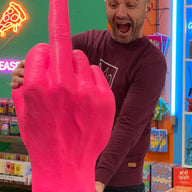 THE FINGER SCULPTURE PINK XL - DITO MEDIO