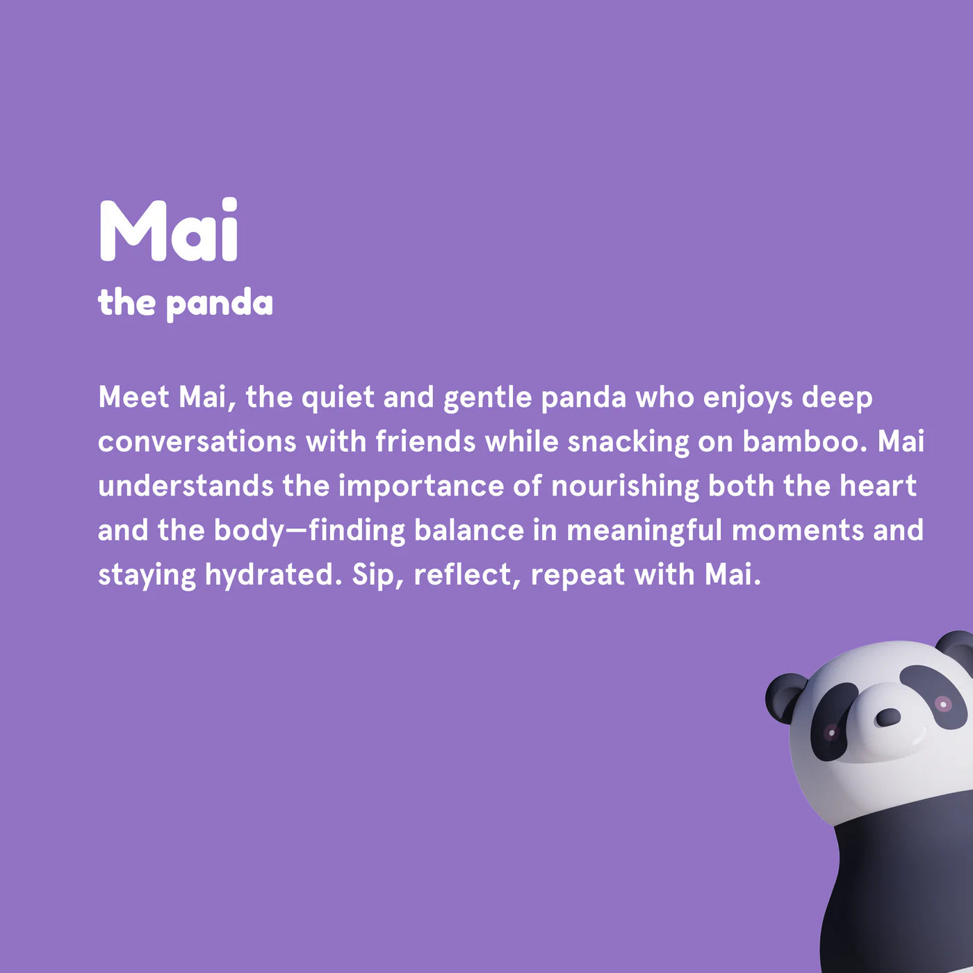 BORRACCIA TERMICA BESTIE ASOBU - PANDA