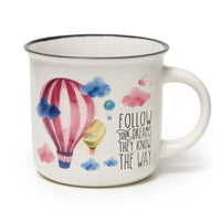 CAP-PUCCINO MUG FOLLOW YOUR DREAMS