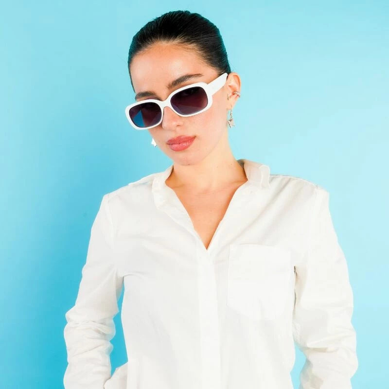 OKKIA OCCHIALI DA SOLE CHIARA OK028 - OPTICAL WHITE