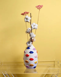 VASO MOUTH COLLECTION MULTICOLOR 22CM