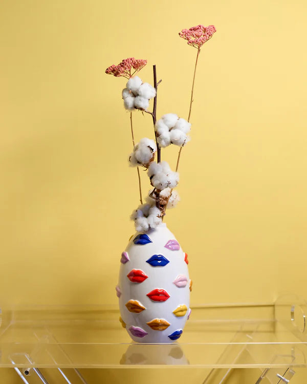 VASO MOUTH COLLECTION MULTICOLOR 22CM