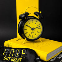 RETRO ALARM CLOCK "LATE BUT GREAT"