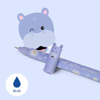 PENNA CANCELLABILE BLU HIPPO