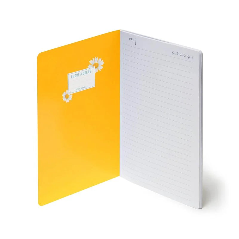 quaderno a righe medium daisy