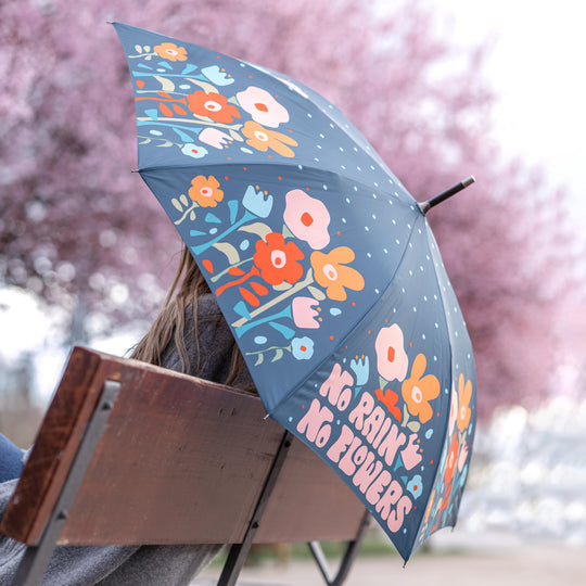 OMBRELLO "NO RAIN NO FLOWERS"