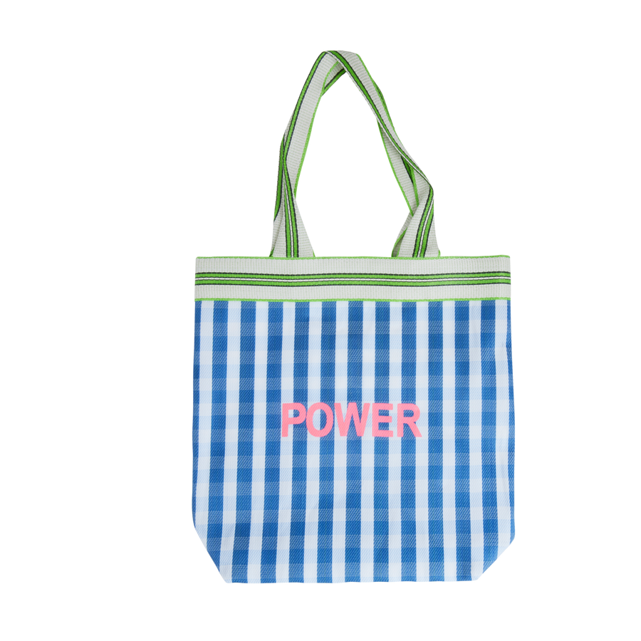 RECYCLED PLASTIC SHOPPING BAG POWER