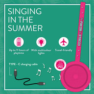 SINGING IN THE SUMMER - MINI VIVAVOCE SPEAKER WATERMELON