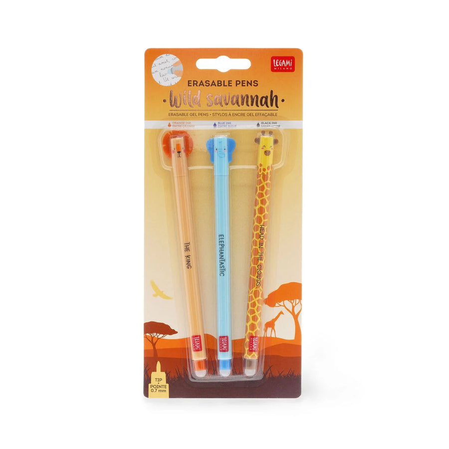 penne gel cancellabili set di 3 - Savana
