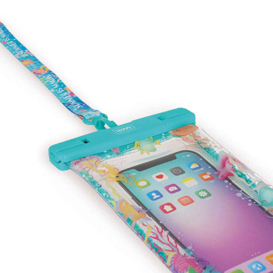 CUSTODIA IMPERMEABILE FLOATING WATERPROOF SMARTHPHONE POUCH - SUMMER IS MAGIC
