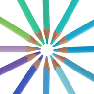 SET 12 MATITE COLORATE OCEAN PALETTE LIVE COLOURFULLY