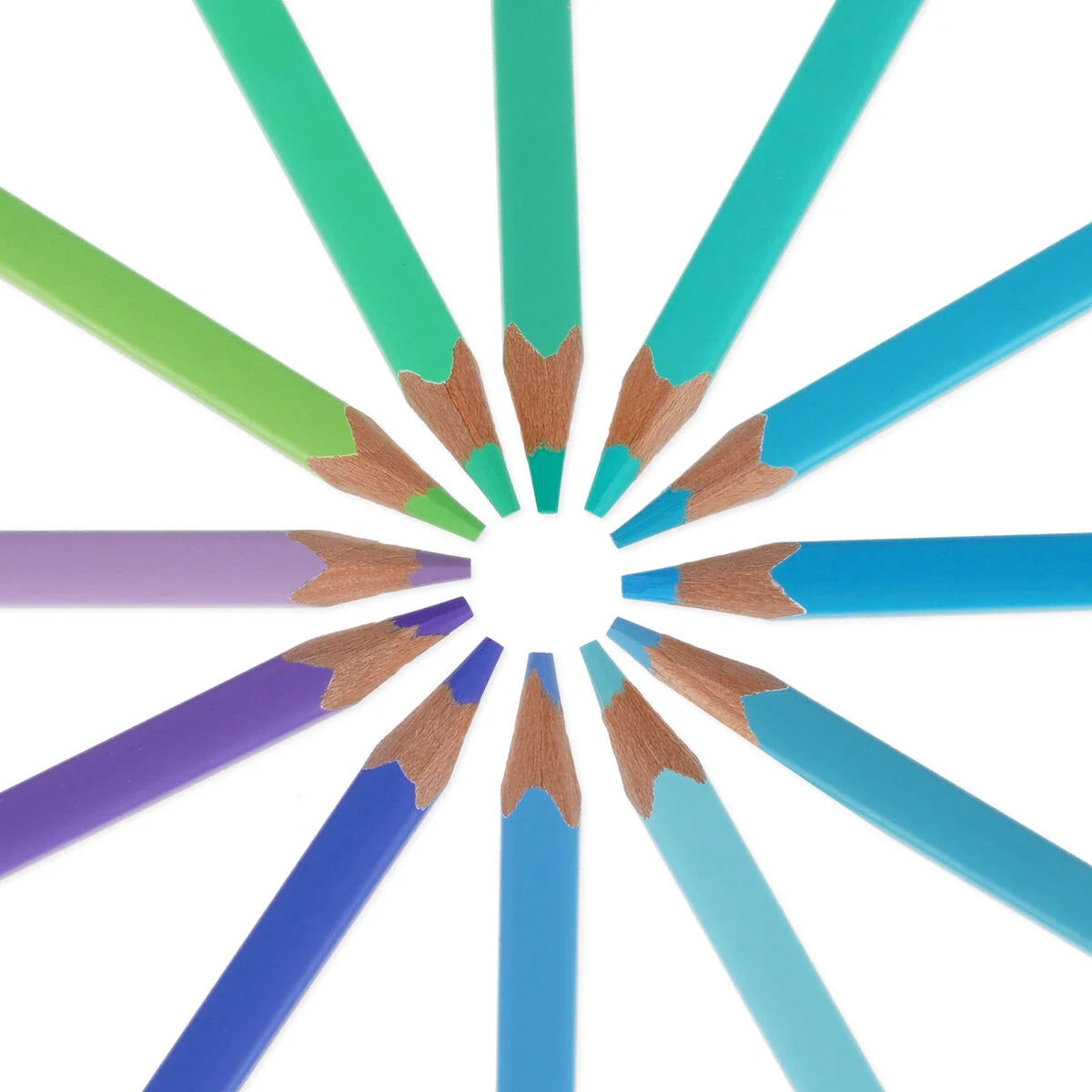 SET 12 MATITE COLORATE OCEAN PALETTE LIVE COLOURFULLY