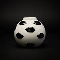 VASO MOUTH COLLECTION BLACK 12CM