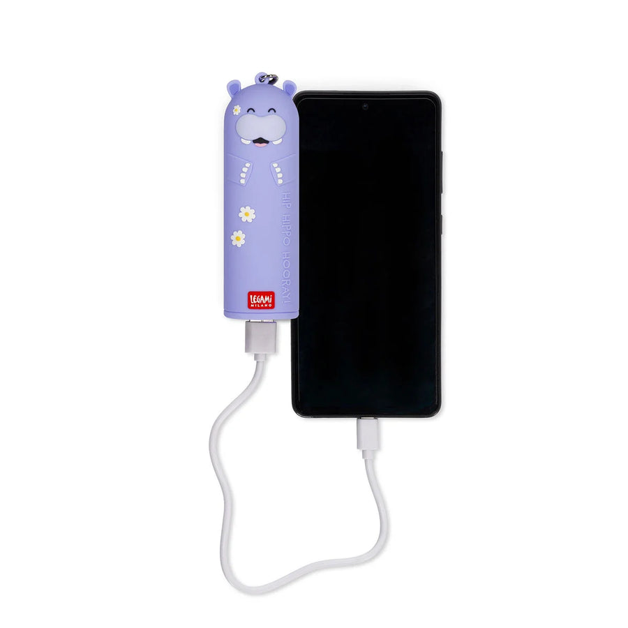 caricabatteria portatile - my super power hippo