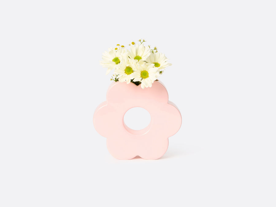 VASO DOIY MARGHERITA ROSA