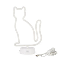 lampada led a effetto neon - it's a sign kitty gatto