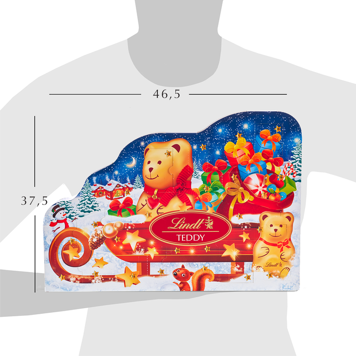 CALENDARIO DELL'AVVENTO SLITTA LINDT