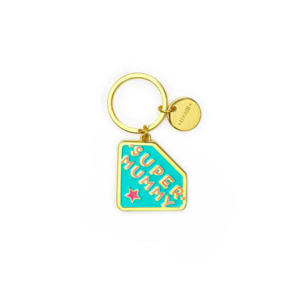 portachiavi metallo smaltato - what a key ring! mamma