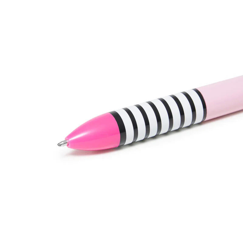 PENNA A SFERA A DUE COLORI - CLICK & CLACK FENICOTTERO
