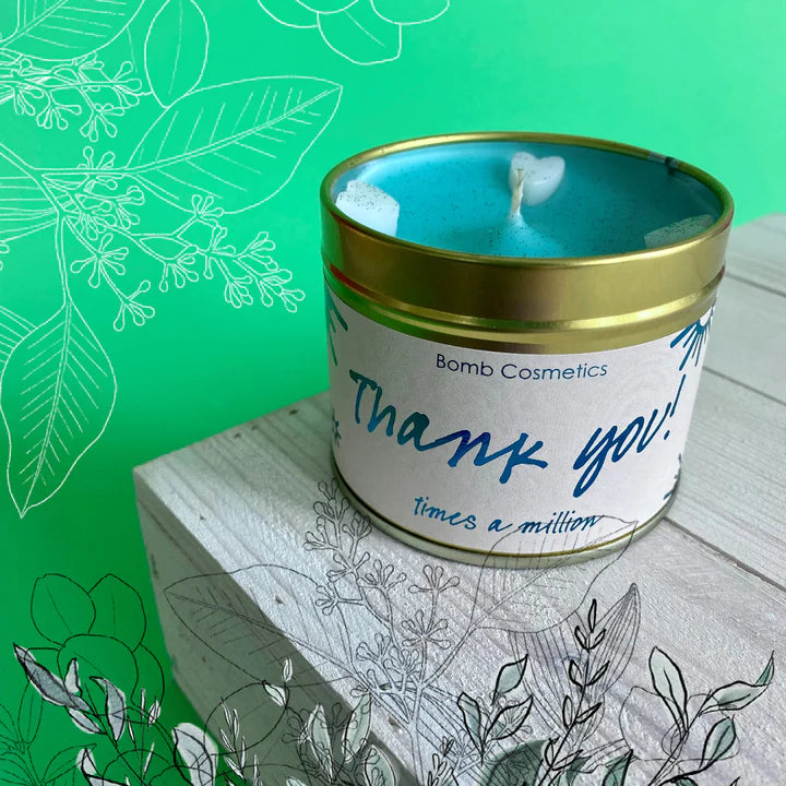 TIN CANDLE - CANDELA THANK YOU!