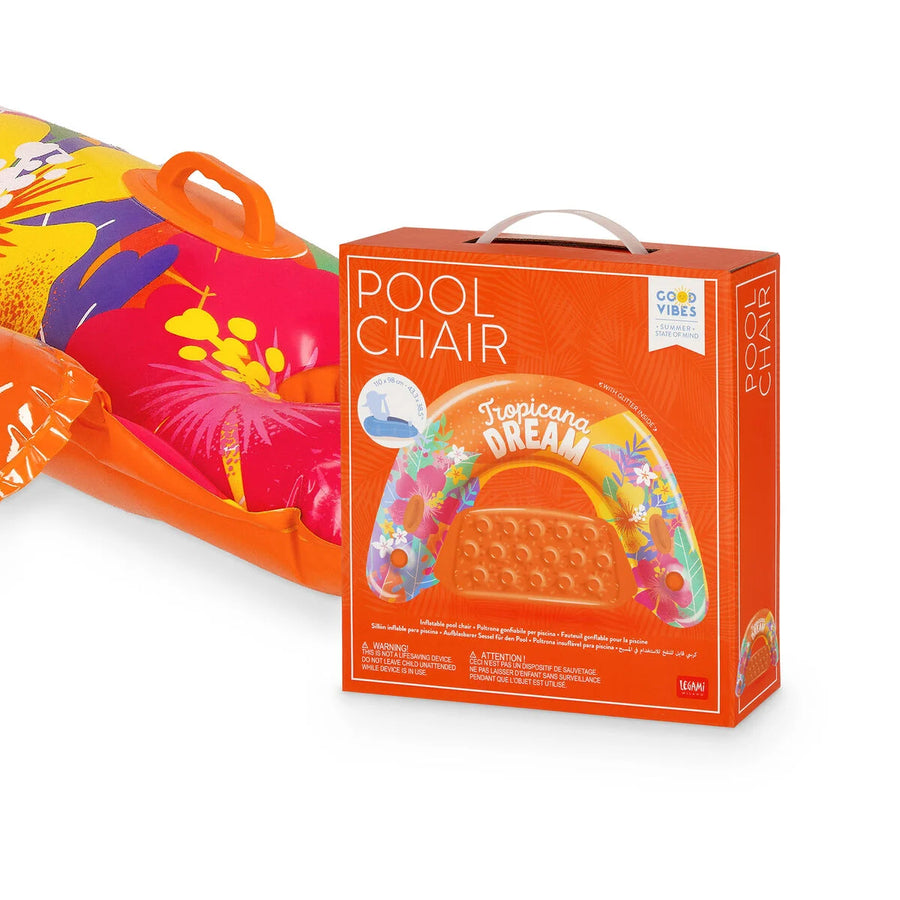 POLTRONA GONFIABILE - POOL CHAIR TROPICANA DREAM
