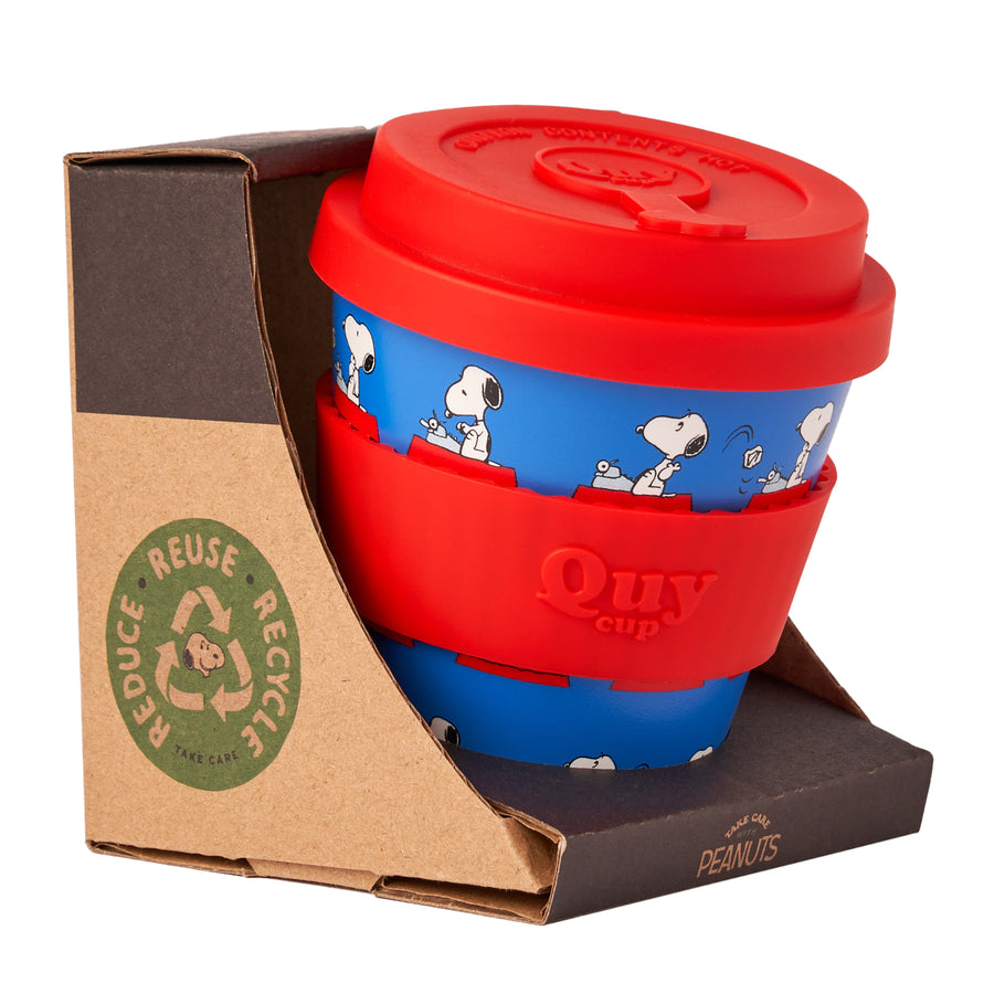 TAZZA CAPPUCCINO QUY SNOOPY WRITING