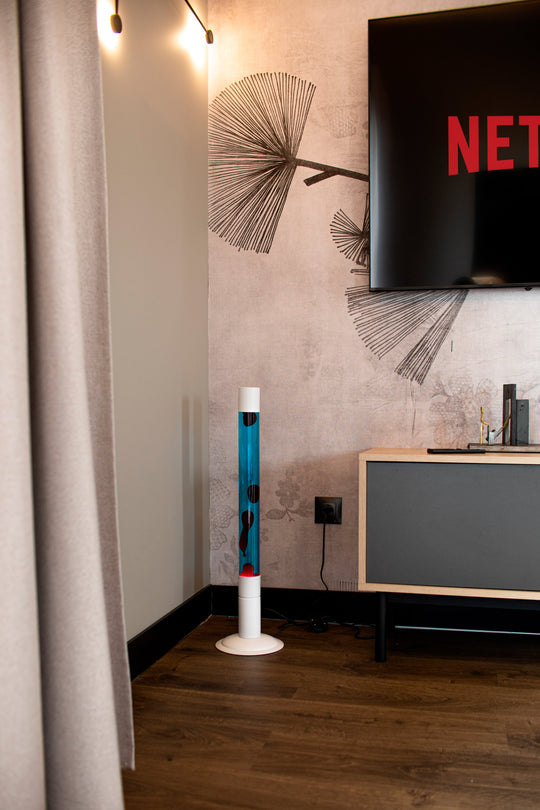 LAVA LAMP TOWER BASE BIANCA