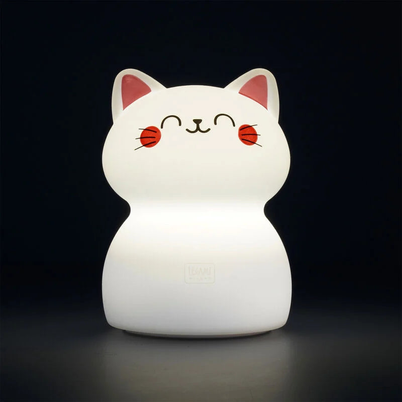 luce notturna ricaricabile - soft dreams kitty gatto