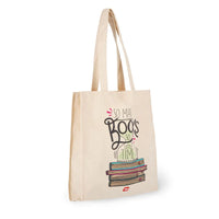 BORSA IN COTONE - TOTE BAG BOOK LOVER