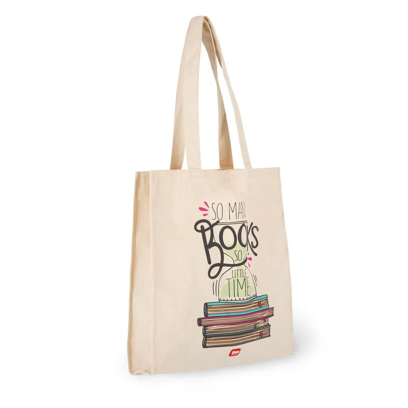 borsa in cotone - tote bag booklover