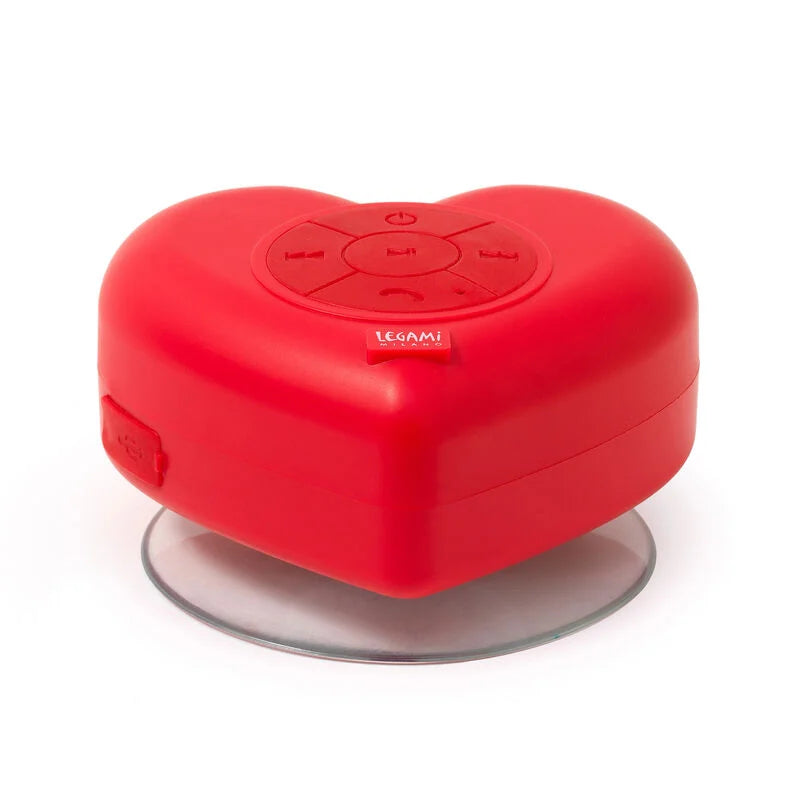 vivavoce e speaker wireless resistente all'acqua - singing in the shower cuore