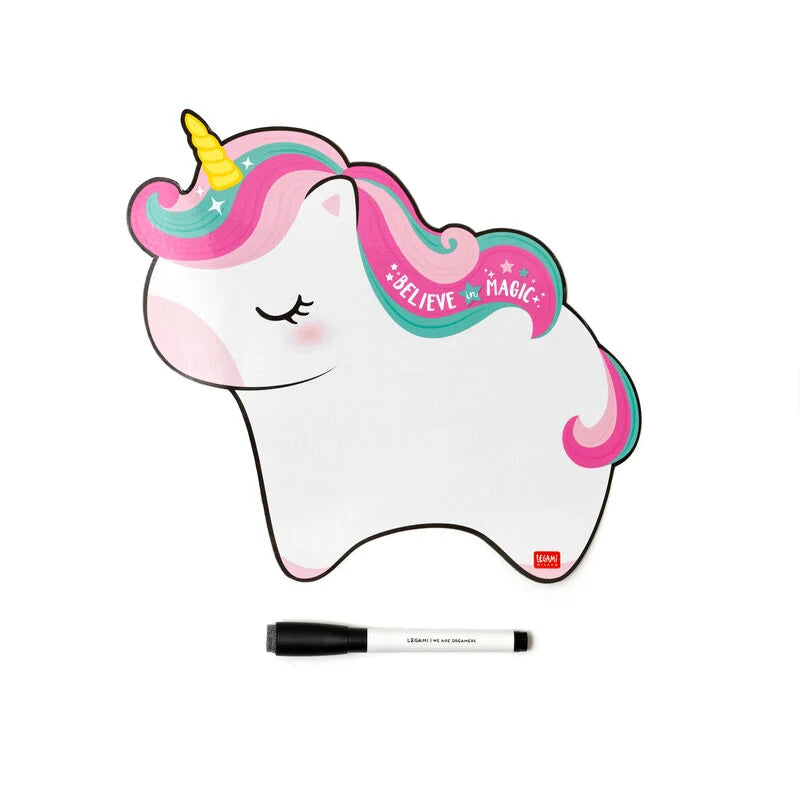 lavagna magnetica - something to remember unicorno