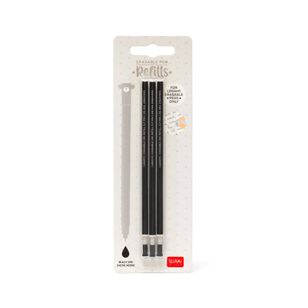 REFILLS PENNA GEL CANCELLABILE LEGAMI BLACK