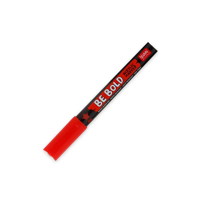 PENNARELLO ACRILICO - BE BOLD RED