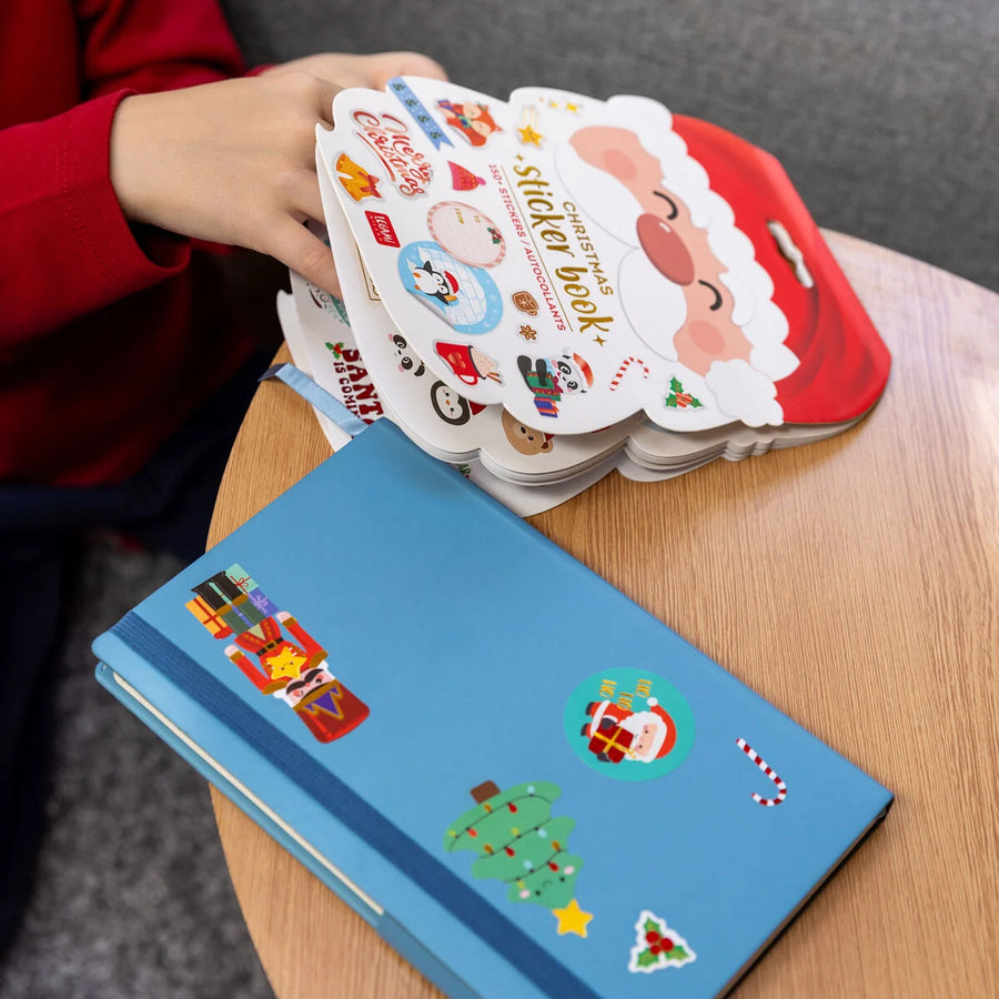 STICKER BOOK - 150 STICKERS NATALIZI SANTA CLAUS